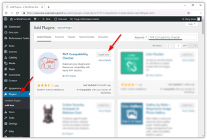 PHP Compatibility Checker