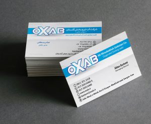 کارت ویزیت ارزان و فوری و باکیفیت گرافتوگالری