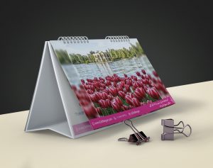 طراحی تقویم رومیزی