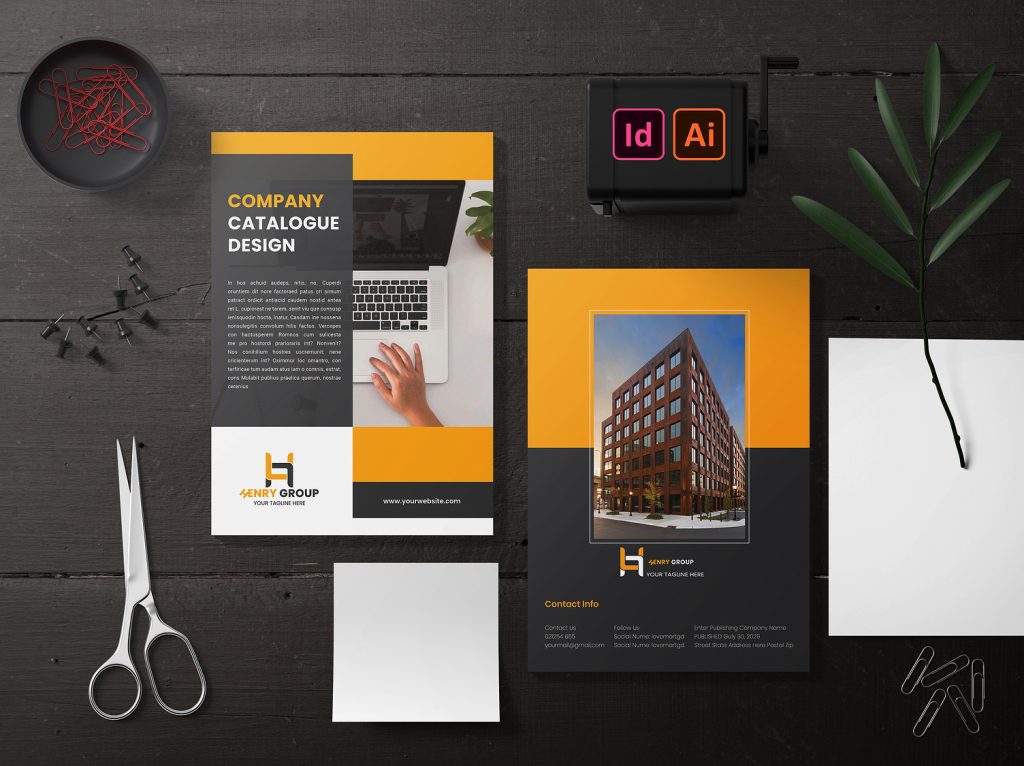 طراحی بروشور و کاتالوگ در تهران