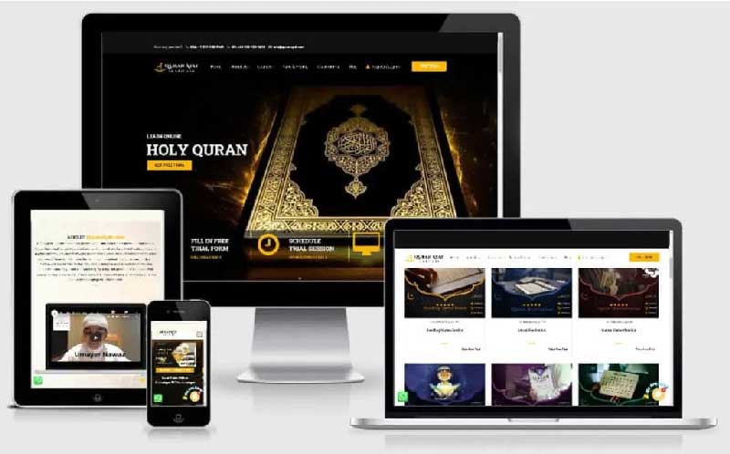 طراحی سایت مذهبی